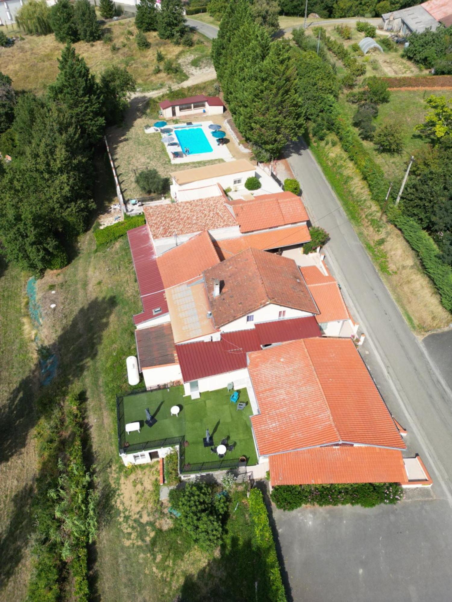 Logis des Crêtes de Pignols Hotel Moissac Exterior foto