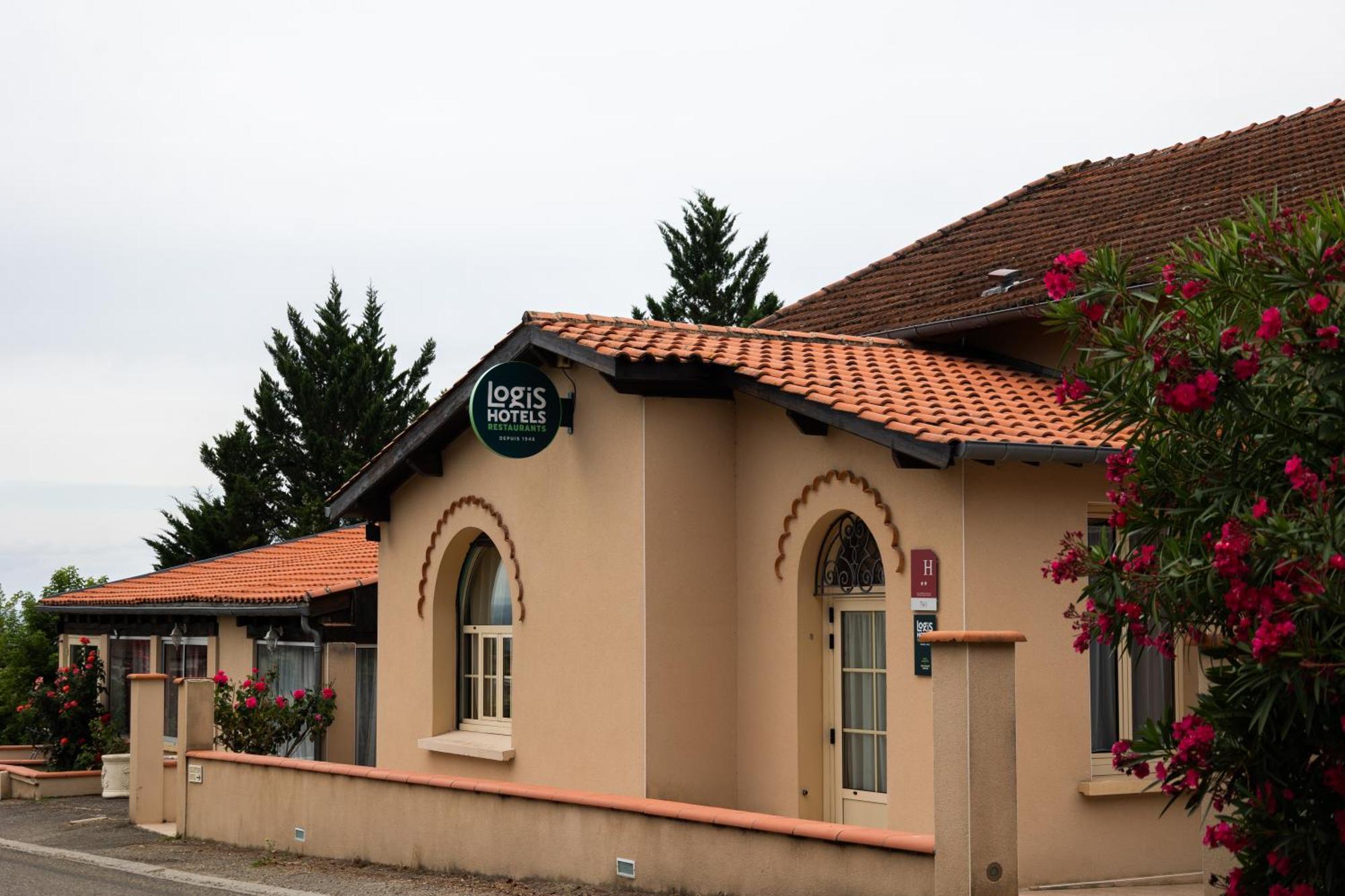 Logis des Crêtes de Pignols Hotel Moissac Exterior foto